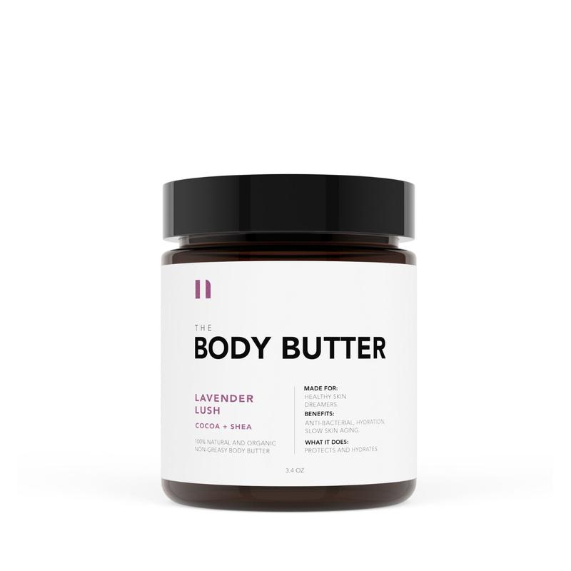 The Body Butter - Organic Soothing body butter for dry skin