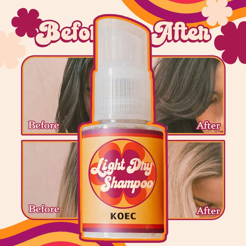 KOEC & Good As Hair Day Dry Shampoo All-NaturalAerosol-Free,Dry Shampoo Spray,HairDay Dry Shampoo Everyday.Disposable. Must-have, easy to use, Christmas gifts, Black Friday sales, lazy Gospel.