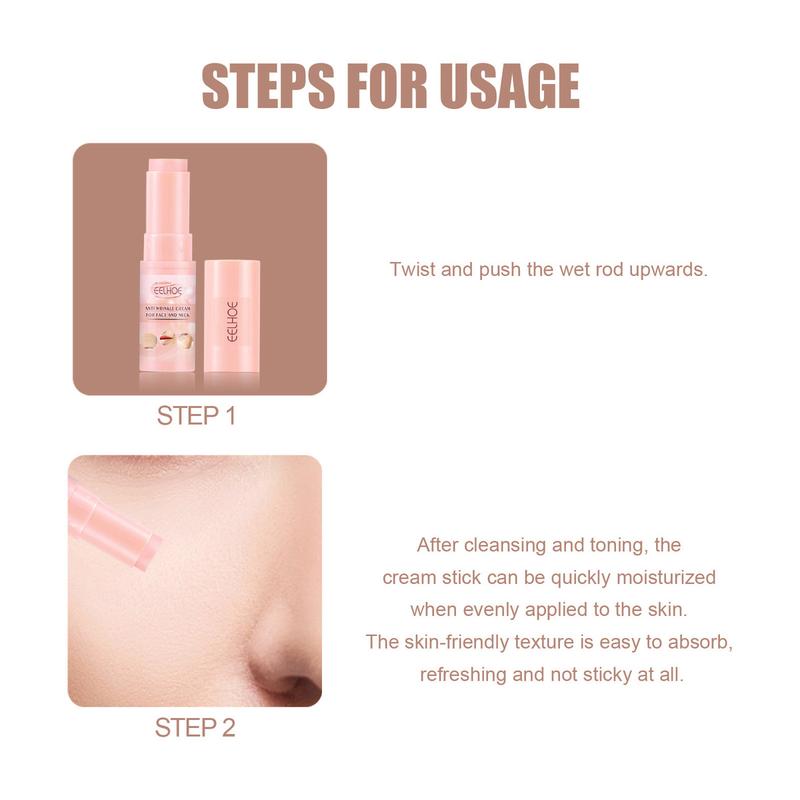 EELHOE Skin Care Cream Stick Hydrating Firming Facial Fine Lines Repairing Skin Care Cream Stick Moisture Moisturizer