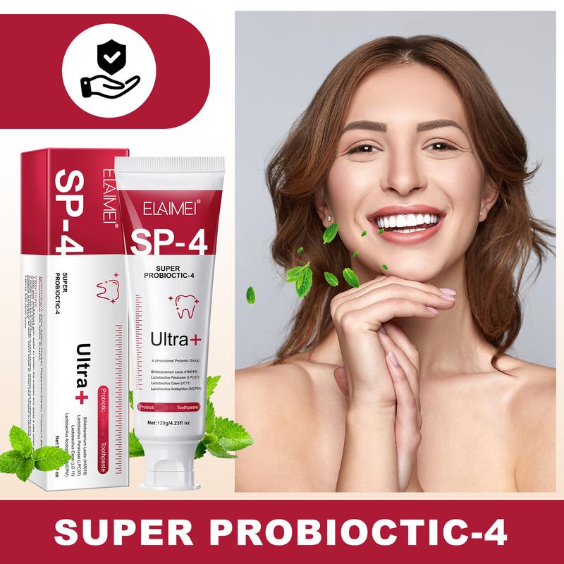 ELAIMEI Probiotic Toothpaste - 4 Dimensional Probiotic Group