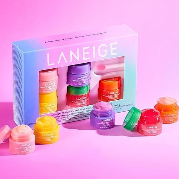 LANEIGE Lip Sleeping Mask: Nourish, Hydrate, Vitamin C, Murumuru & Shea Butter, Antioxidants, Flaky, Dry Lips