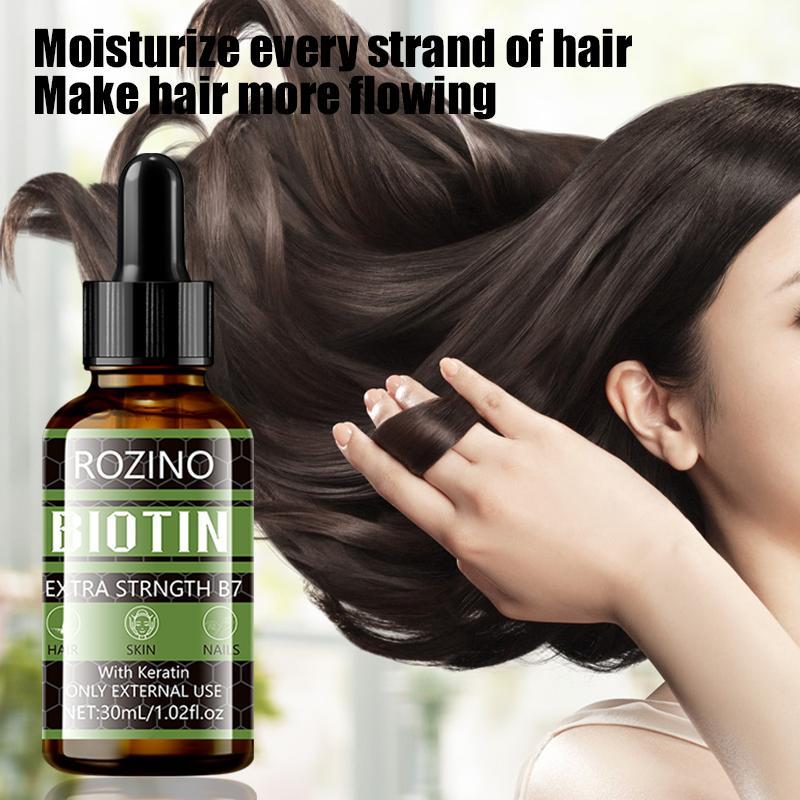 Biotin Keratin Hair Treatment Oil, Trending Products, Hair Care Essential Oil For Strengthening And Smoothing, Comfort Haircare Treatment For Daily Use, Summer Gift