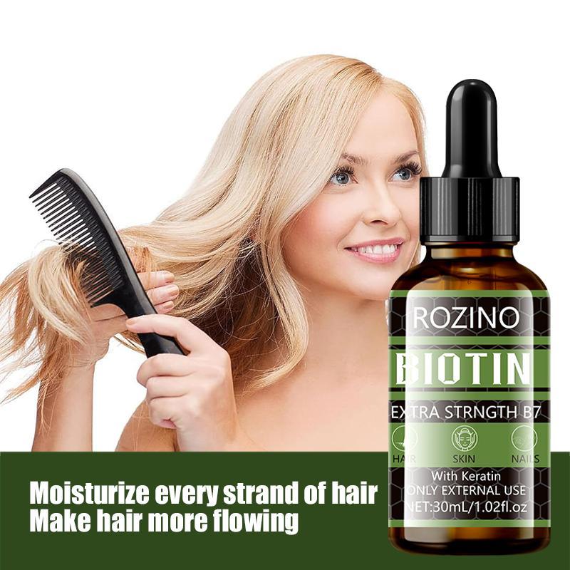 Biotin Keratin Hair Treatment Oil, Trending Products, Hair Care Essential Oil For Strengthening And Smoothing, Comfort Haircare Treatment For Daily Use, Summer Gift