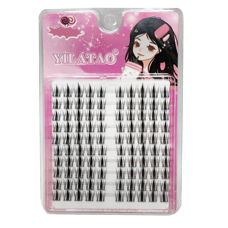 Natural Look Eyelash Extensions, 1 Box Individual False Eyelashes, Self Grafting Curl Eyelashes, Eye Makeup Enhancement False Eyelashes, Christmas Gift