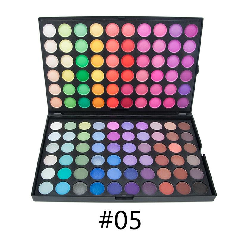 US 120 Colors Eyeshadow Professional Makeup Palette Shimmer Matte Highlight