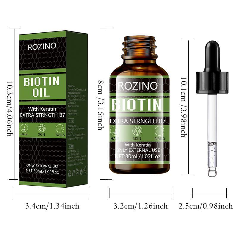 Biotin Keratin Hair Treatment Oil, Trending Products, Hair Care Essential Oil For Strengthening And Smoothing, Comfort Haircare Treatment For Daily Use, Summer Gift