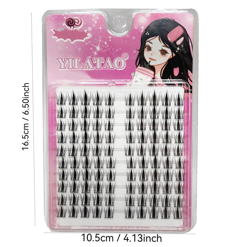 Natural Look Eyelash Extensions, 1 Box Individual False Eyelashes, Self Grafting Curl Eyelashes, Eye Makeup Enhancement False Eyelashes, Christmas Gift