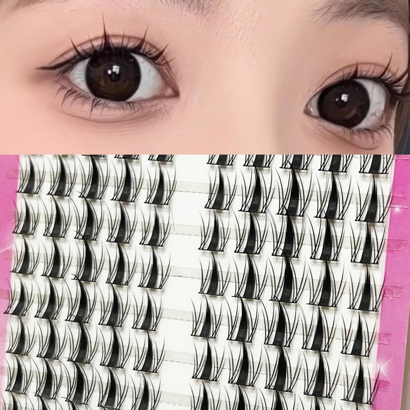 Natural Look Eyelash Extensions, 1 Box Individual False Eyelashes, Self Grafting Curl Eyelashes, Eye Makeup Enhancement False Eyelashes, Christmas Gift