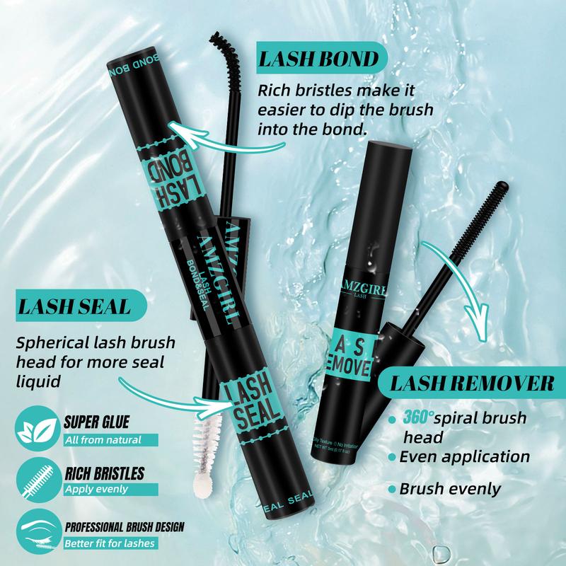 Amzgirl Lash AD10 168 Clusters Lash Kit+100ml Remover