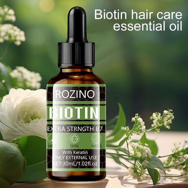 Biotin Keratin Hair Treatment Oil, Trending Products, Hair Care Essential Oil For Strengthening And Smoothing, Comfort Haircare Treatment For Daily Use, Summer Gift