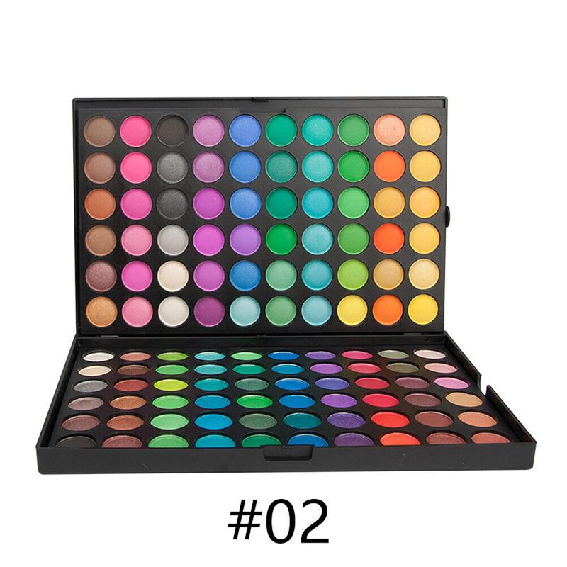 US 120 Colors Eyeshadow Professional Makeup Palette Shimmer Matte Highlight