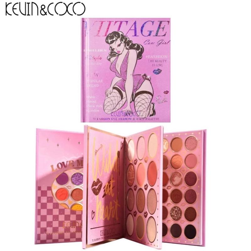 Kevin & Coco Magazine Collection Eyeshadow and Face Palettes - Makeup Cosmetic eyeshadow makeup