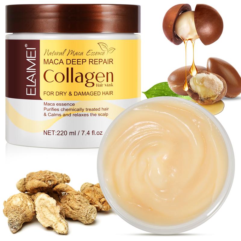 [Conditioner] Collagen Hair Mask Conditioner improves dry and frizzy hair and nourishes hair to make it smooth and soft