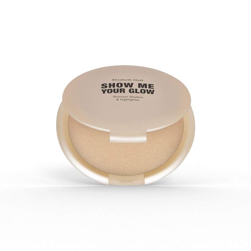 Elizabeth Mott Show Me Your Glow: Shimmer Highlighter & Shadow – Natural Radiant Face Glow, Cruelty-Free, Paraben-Free Bronzer Makeup Powder Smooth