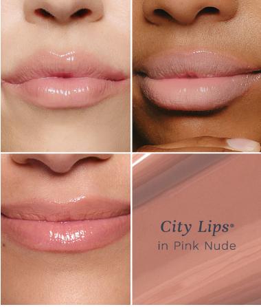 City Beauty City Lips Plumping Lip Gloss - High-Shine Gloss for Fuller, Younger-Looking Lips | Hydrating & Smoothing Lip Treatment Hyaluronic Acid