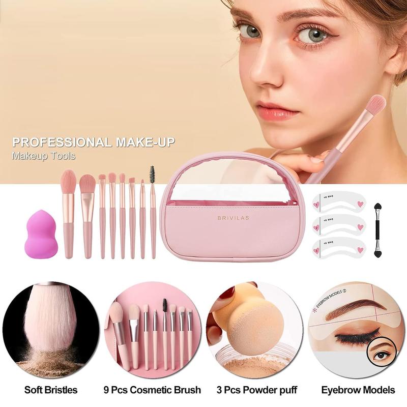 M All In One Full Makeup Kit for Women, Multipurpose Makeup Sets, Beginners and Professionals Alike, Easy to Carry(Pink)