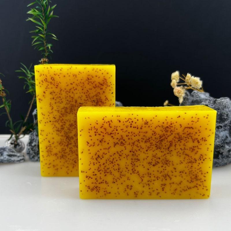 3PCS Lemon Turmeric KojicAcid Soap, Turmeric & Kojic Acid  Soap, Kojic Acid Soap, Soap Body CareBody Wash Lemon Flawless Organic