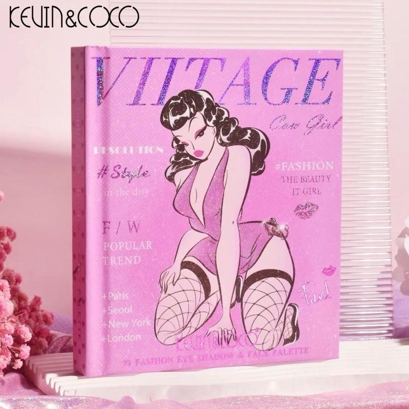 Kevin & Coco Magazine Collection Eyeshadow and Face Palettes - Makeup Cosmetic eyeshadow makeup