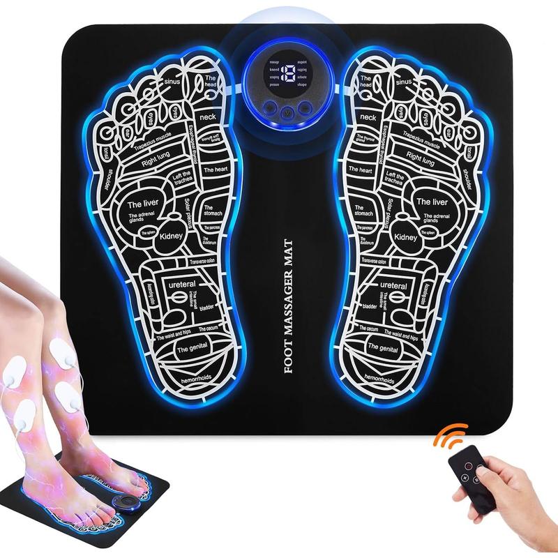 Foot Massager Mat for Muscle Relaxation,Back & Leg Foot Massage, TENS (Mode:KTR-2493)