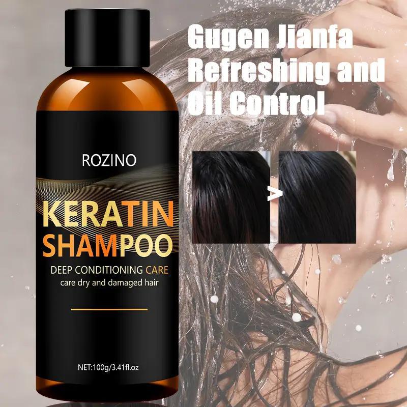 Keratin Hair Conditioner & Shampoo, 2pcs set Deep Cleaning Hair Care Set for Damaged, Dry, Frizzy, Easy Broken and Split Hair, Comfort Haircare, Valentine Gifts for Her