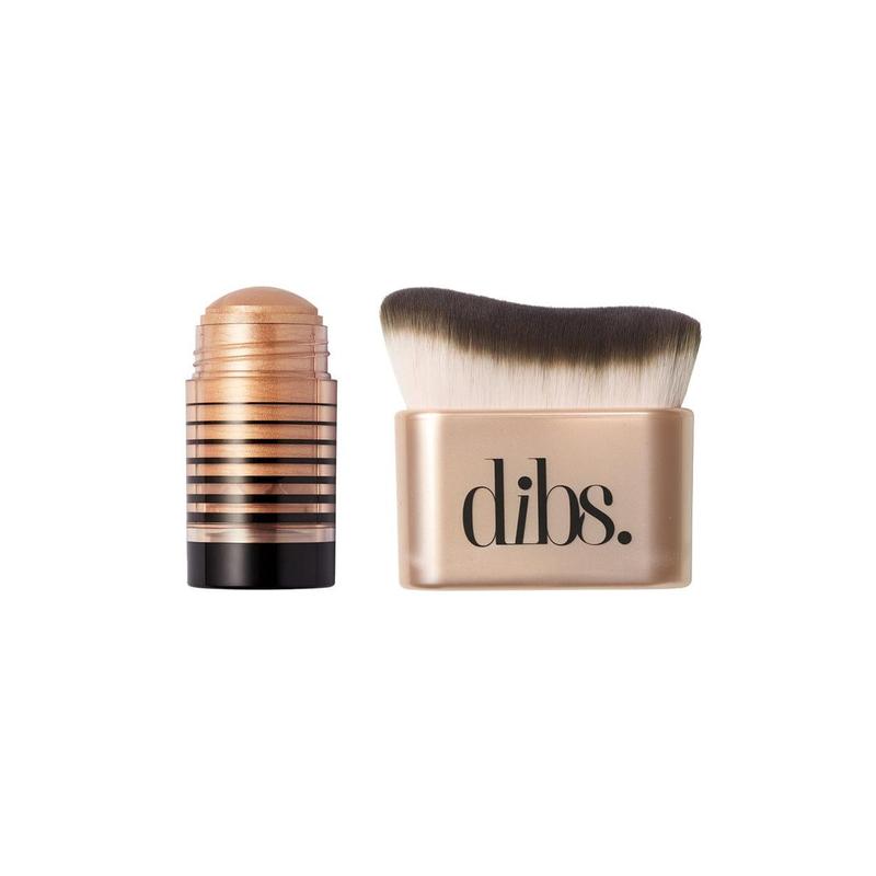 Go To Glow Kit - Makeup Set With DIBS (Every)Body Brush & Status Stick Highlighter For Face & Body