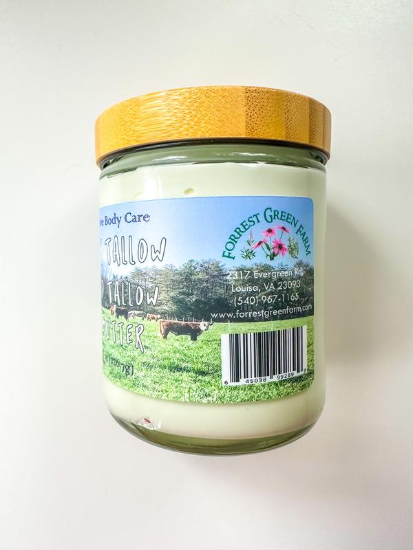 Totally Tallow Whipped Tallow Body Butter Skin Repair For Your Face & Body- Fragrance Free