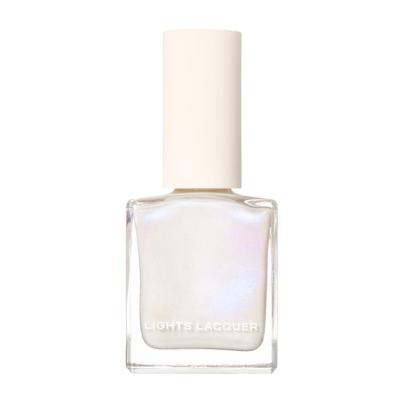 Mother of Pearl - White opalescent polish with a blue shift and a fine pink shimmer finish