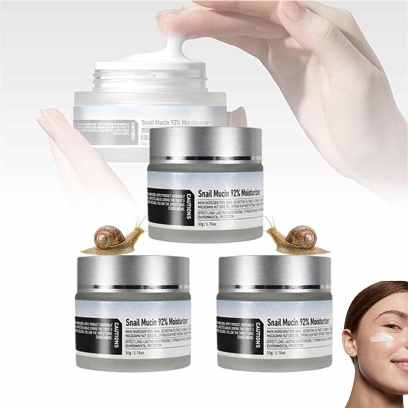 Snail Mucin Daily Moisturizing Cream | Hydrating & Soothing Formula for Dry & Sensitive Skin | 50g 1.76oz Skin Care Solution