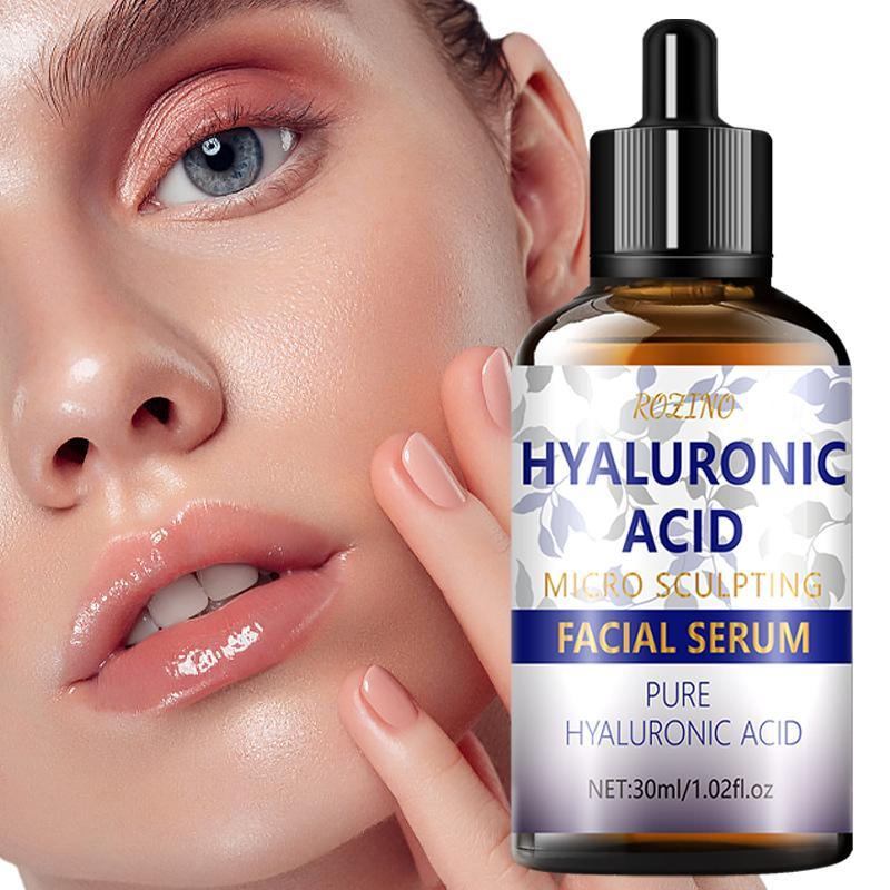 Transparent Hyaluronic Acid Facial Serum, 1 Count Moisturizing & Revitalizing Facial Essence for Women for Building Skin Barrier, Comfort Hydrating Skincare Products, Mother's Day Gift