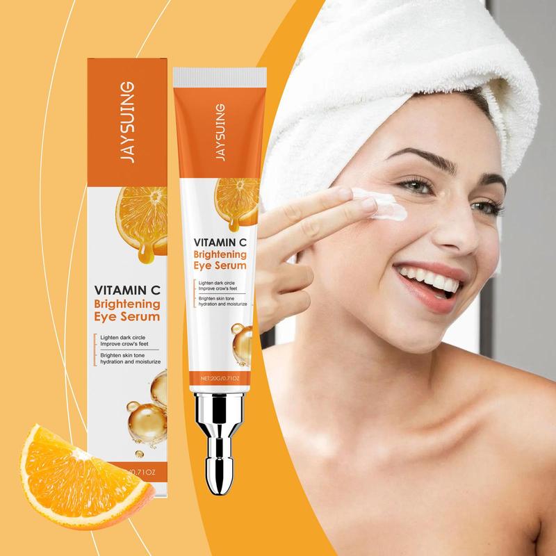 Vitamin C Eye Cream, Brightening & Firming Eye Serum, Moisturizing Eye Care Product for Women & Men, Daily Skincare Product for Eye Skin