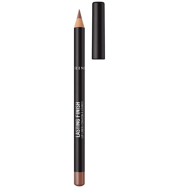 Rimmel Lasting Finish 8HR Soft Lip Liner Pencil - Vibrant, Blendable Formula to Lock Lipstick in Place for 8 Hours - 705 Cappuccino, .04oz