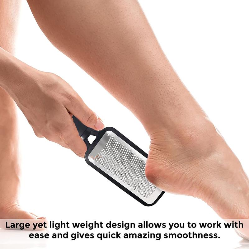 Portable Foot File, Handheld Thickened Design Callus Remover, Exfoliating Foot Care Tool