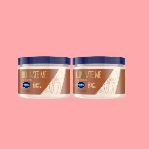 Vaseline Shea Body Butter Whipped Body Butter Provides 24 Hour Moisturization for Dry Skin 11 oz, 2 pack Body Care Moisturizer Comfort