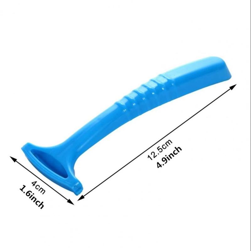 Foot Pedicure Scraper, 1 Summer Portable Plastic Foot Callus Remover, Bathroom Accessories, Multifunctional Professional Pedicure Tool for Men & Women, Bathroom Gadgets, Home & Travel Use