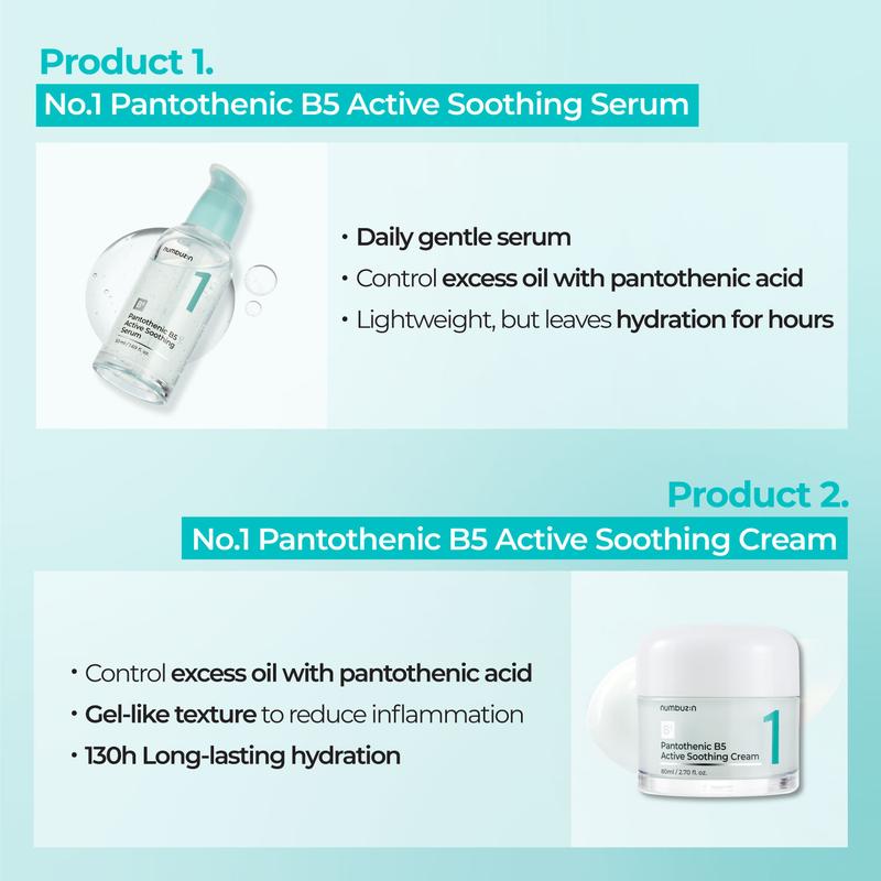 numbuzin No.1 Acne Pantotenic Acid Set