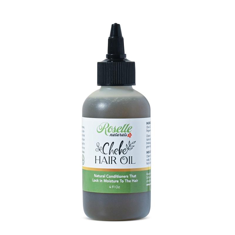 Chebe Hair Oil made with Chebe Powder from Chad - African Chebe Oil for Hair Growth, Itchy Scalp Relief - contains Castor, Olive and Peppermint Oils Haircare Blend Nourishing