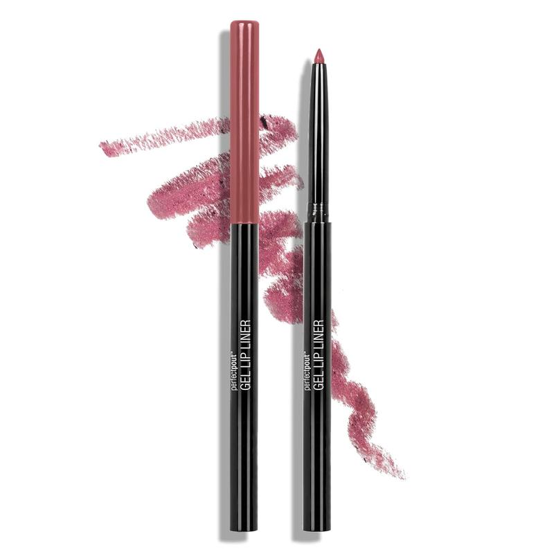 Perfect Pout Matte Lip Liner Pencil in Purple Lay Down the Mauves. Rich, creamy, long-lasting, vegan & cruelty-free.