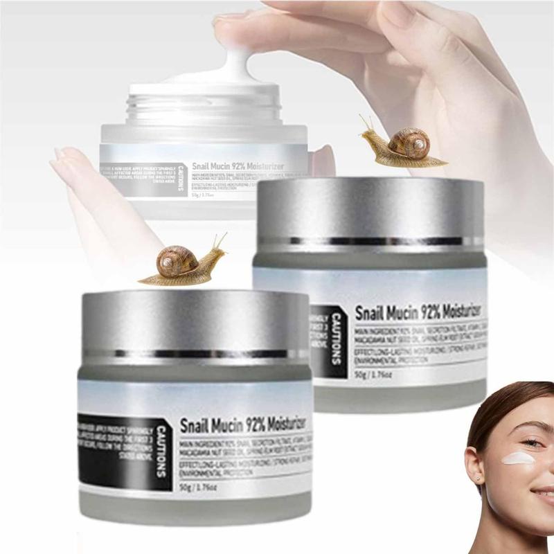 Snail Mucin Daily Moisturizing Cream | Hydrating & Soothing Formula for Dry & Sensitive Skin | 50g 1.76oz Skin Care Solution