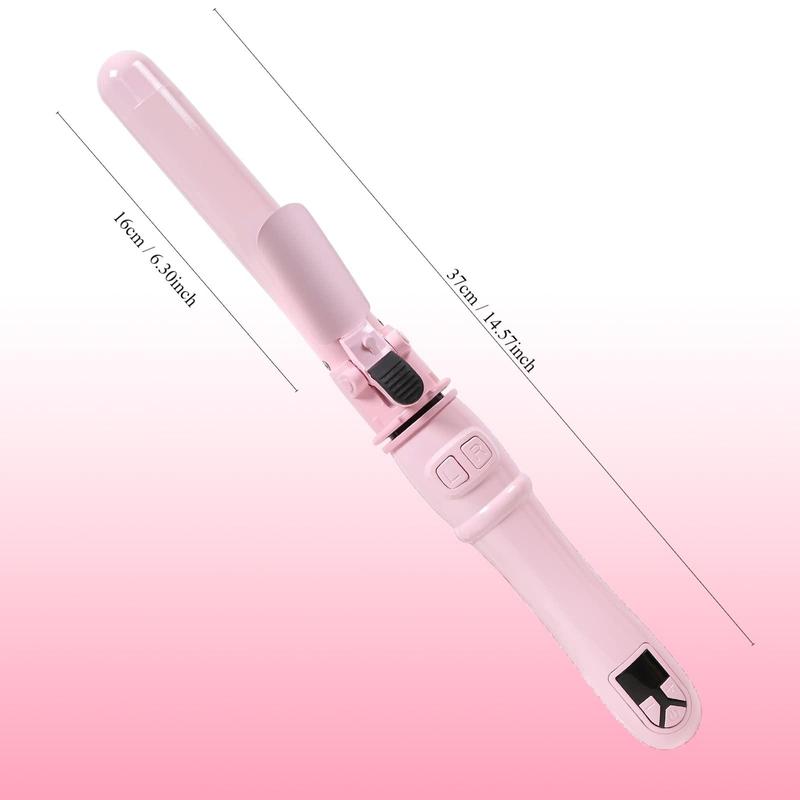 Automatic Rotating Curling Iron, Rotating Curling Iron Wand for Beach Waves, Time Saving One-touch Hair Curling Tools, Electric Heated Hair Curler