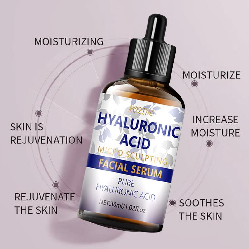 Transparent Hyaluronic Acid Facial Serum, 1 Count Moisturizing & Revitalizing Facial Essence for Women for Building Skin Barrier, Comfort Hydrating Skincare Products, Mother's Day Gift