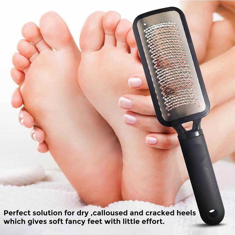 Portable Foot File, Handheld Thickened Design Callus Remover, Exfoliating Foot Care Tool