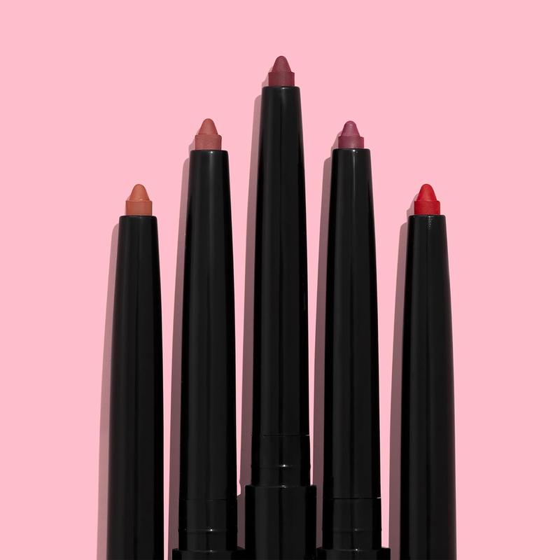 Perfect Pout Matte Lip Liner Pencil in Purple Lay Down the Mauves. Rich, creamy, long-lasting, vegan & cruelty-free.