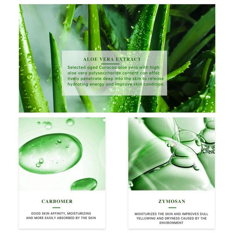 Aloe Vera Soothing Face Cream, Moisturizing Face Cream, Hydrating Face Moisturizer for Dry and Sensitive Skin, Suitable for All Skin Types