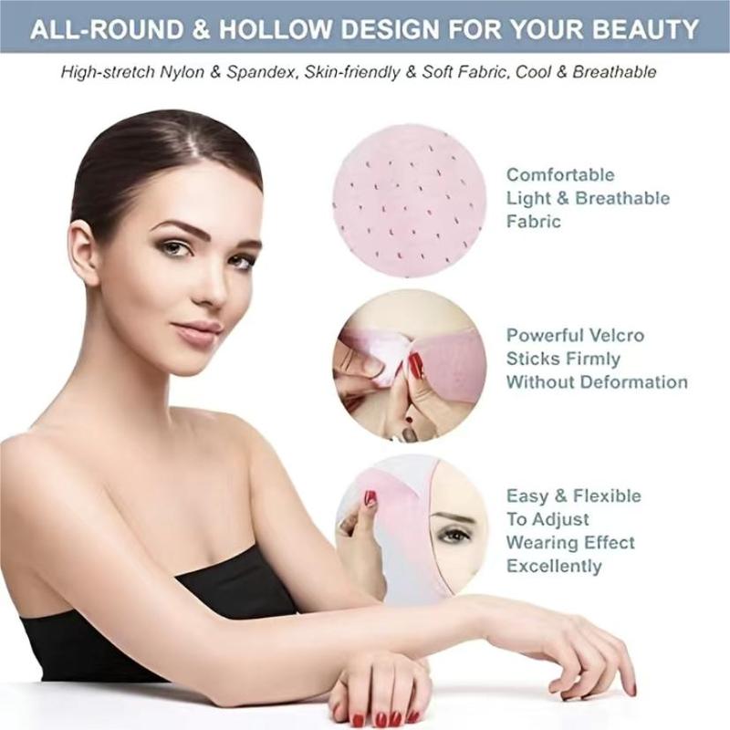 Face Lifting Bandage, Chin Slimming Belt, V Line Face Slimming Facial Skin Lifting & Firming, Chin Strap for Double Chin for Women, Face Lift Tape, Skincare Tools for Summer Gift, Face Trainer for Women, Face Care Product