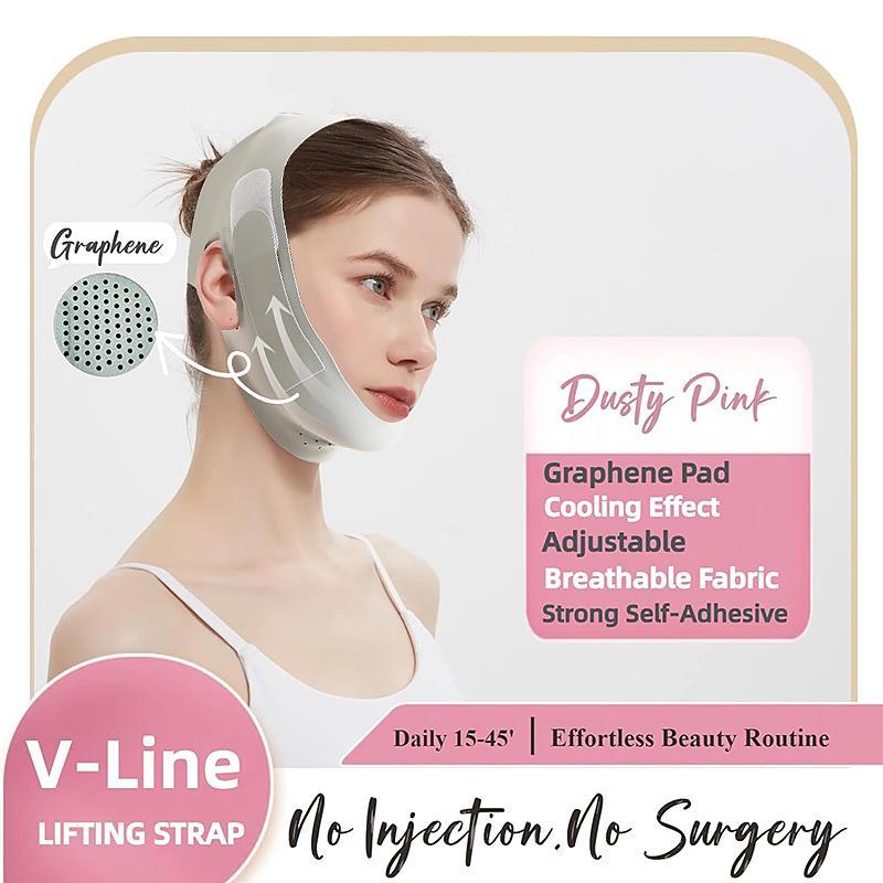 Face Lifting Bandage, Christmas V Line Facial Skin Lifting & Firming, for Double Chin for Women, Face Lift Tape, Skincare Tools, for Christmas Gift