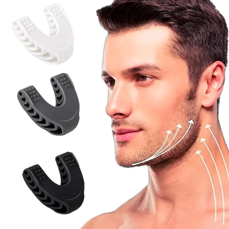 U Shape Jaw Exerciser, 1 Count Mouth Jawline Face Fitness Muscle Chew Ball, Bite Breaker Training Equipment