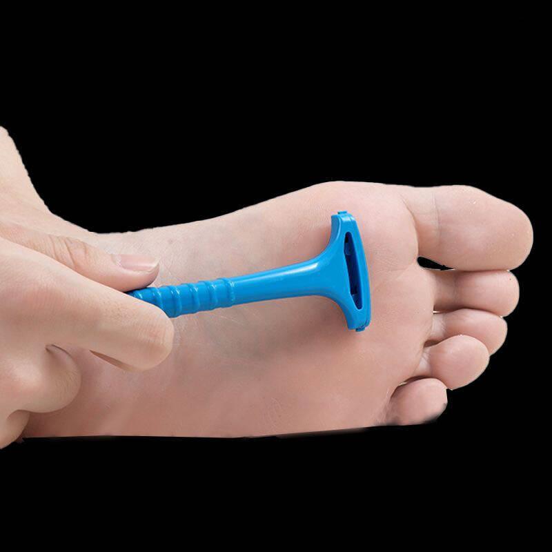 Foot Pedicure Scraper, 1 Summer Portable Plastic Foot Callus Remover, Bathroom Accessories, Multifunctional Professional Pedicure Tool for Men & Women, Bathroom Gadgets, Home & Travel Use