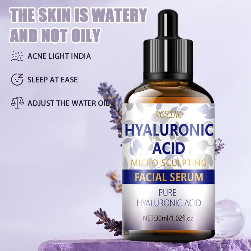 Transparent Hyaluronic Acid Facial Serum, 1 Count Moisturizing & Revitalizing Facial Essence for Women for Building Skin Barrier, Comfort Hydrating Skincare Products, Mother's Day Gift