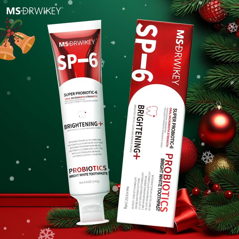 MSDRWIKEY SP-6 Toothpaste | Professional Oral Care, Fresh Breath, Perfect Christmas Stocking Stuffer