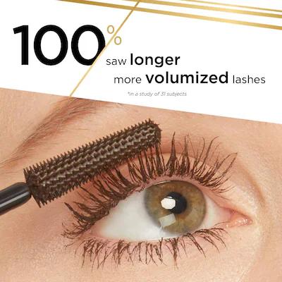 Tartelette Lash Tubing Mascara - Brown, Long-Lasting Wear, Volumizing, Curling, Lengthening - Makeup, Smooth